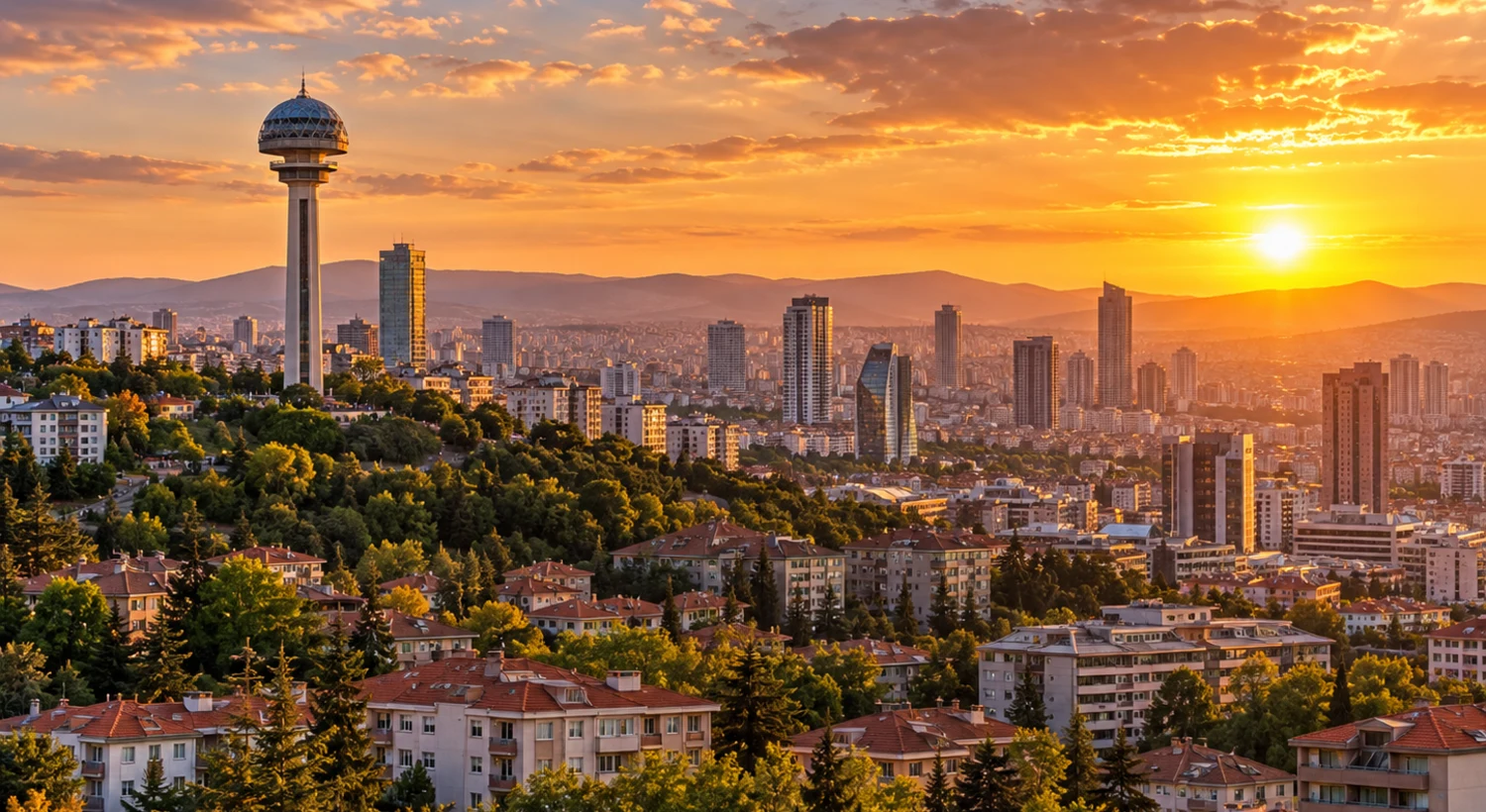 Ankara şehir görünümü